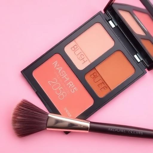Contorno, blush e iluminação